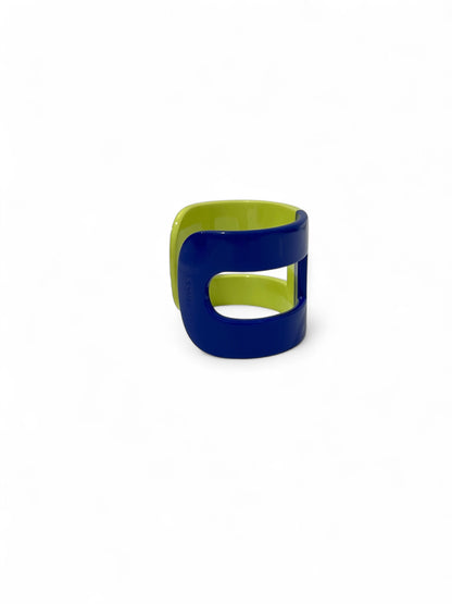 Hermès - Bracelet H en résine laquée