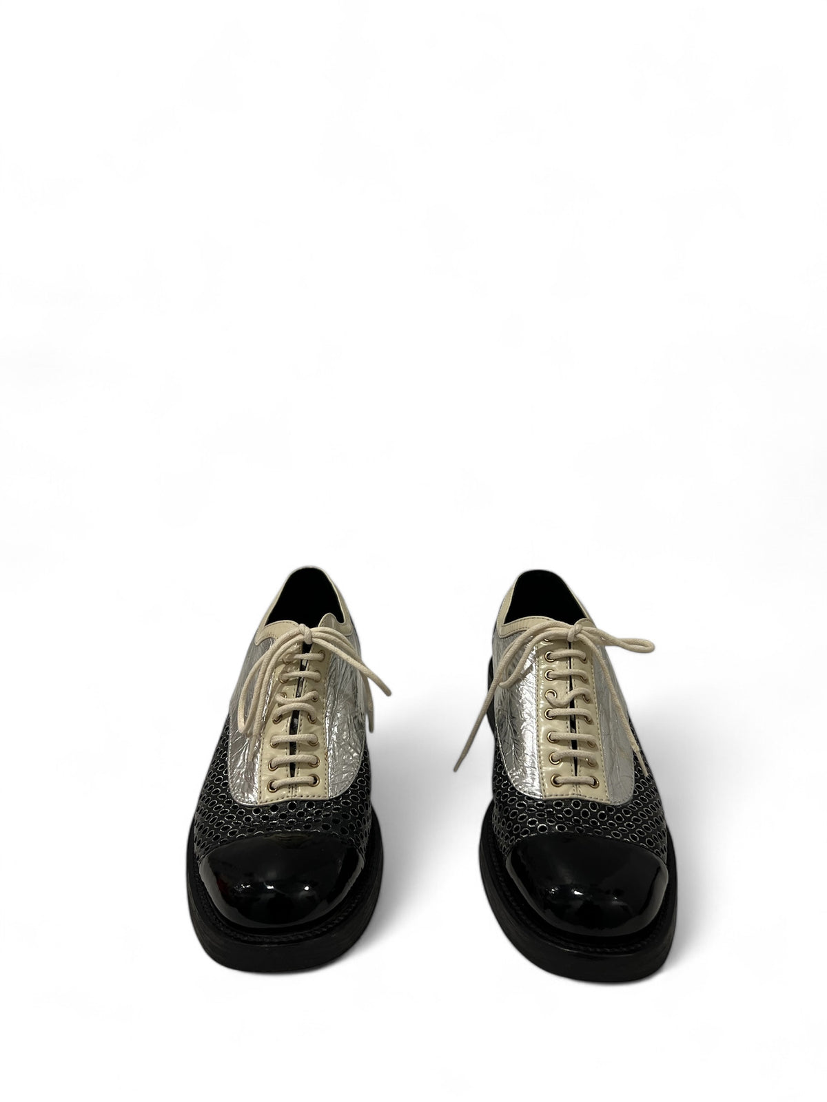 Chanel - Derby shoes, size 37.5
