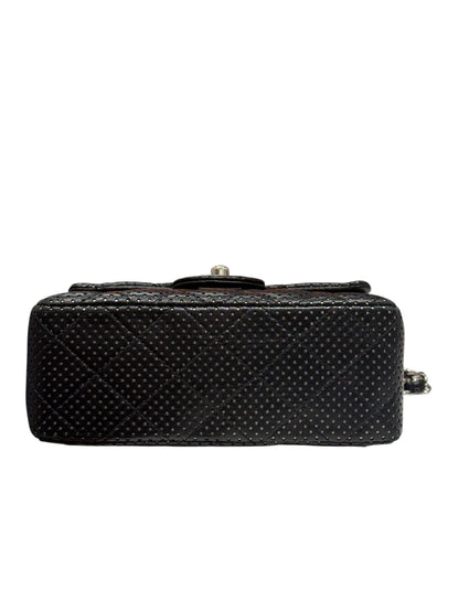 Chanel - Sac classique mini square perforé