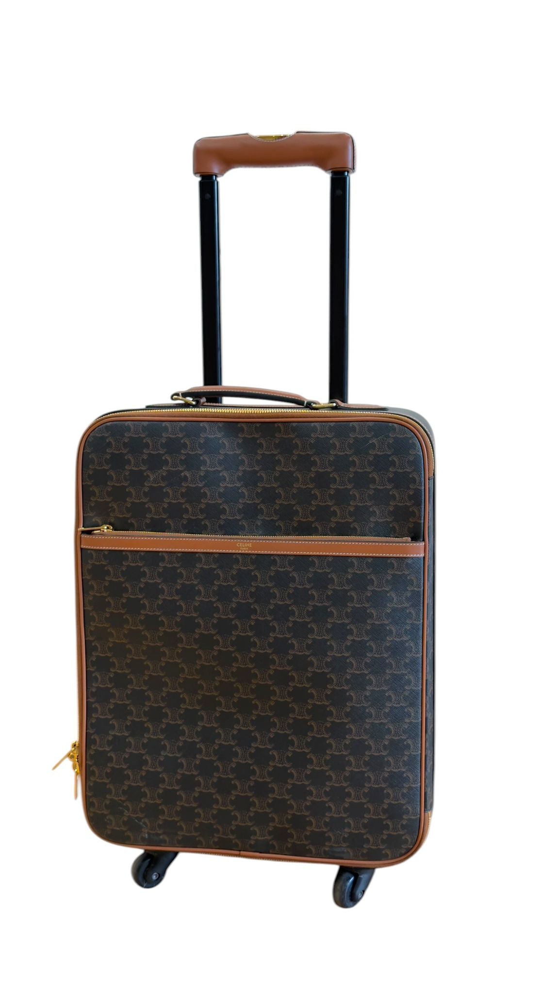セリーヌ - トリオンフ キャンバスのスーツケース
