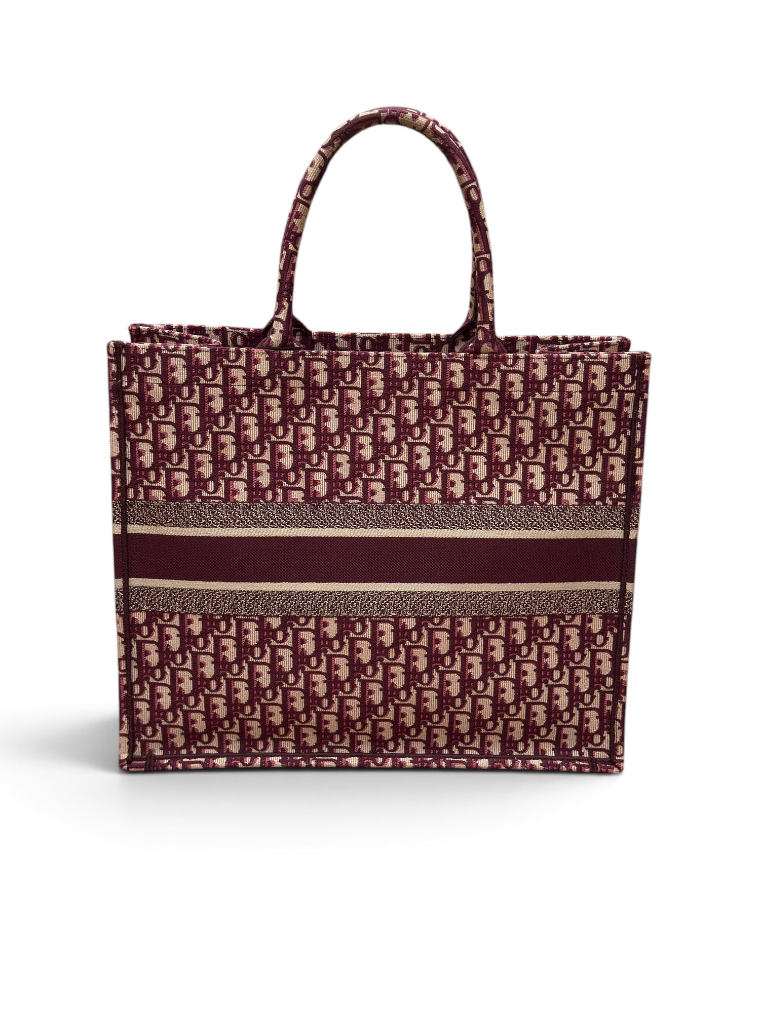 Dior - Sac Cabas Book Tote Bordeaux