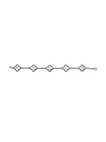 Van Cleef - Bracelet Vintage Alhambra 5 motifs Nacre