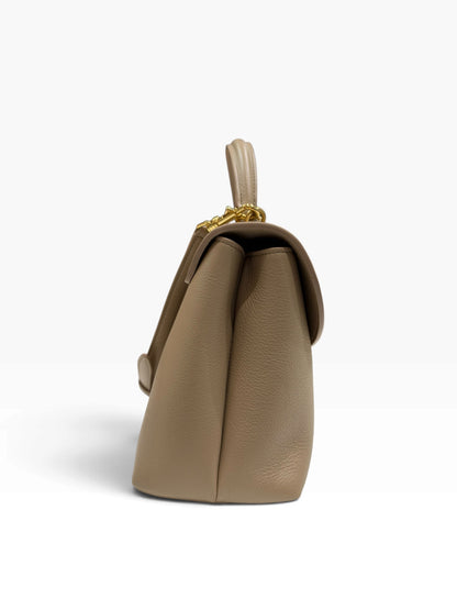 Céline - Sac nano triomphe taupe marron