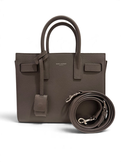 Saint-Laurent - Sac de jour nano gris
