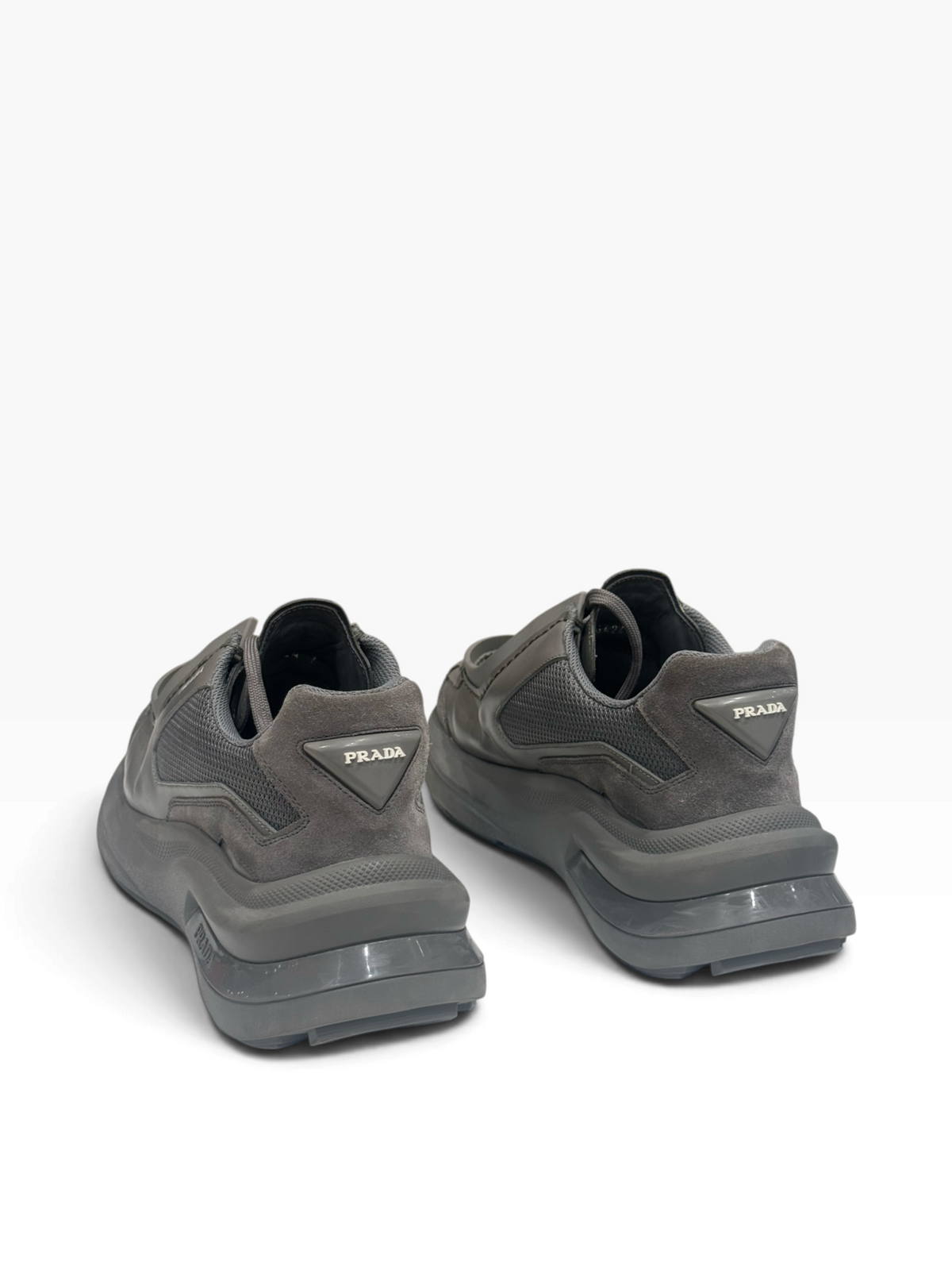 Prada - Basket Systeme Gris T41