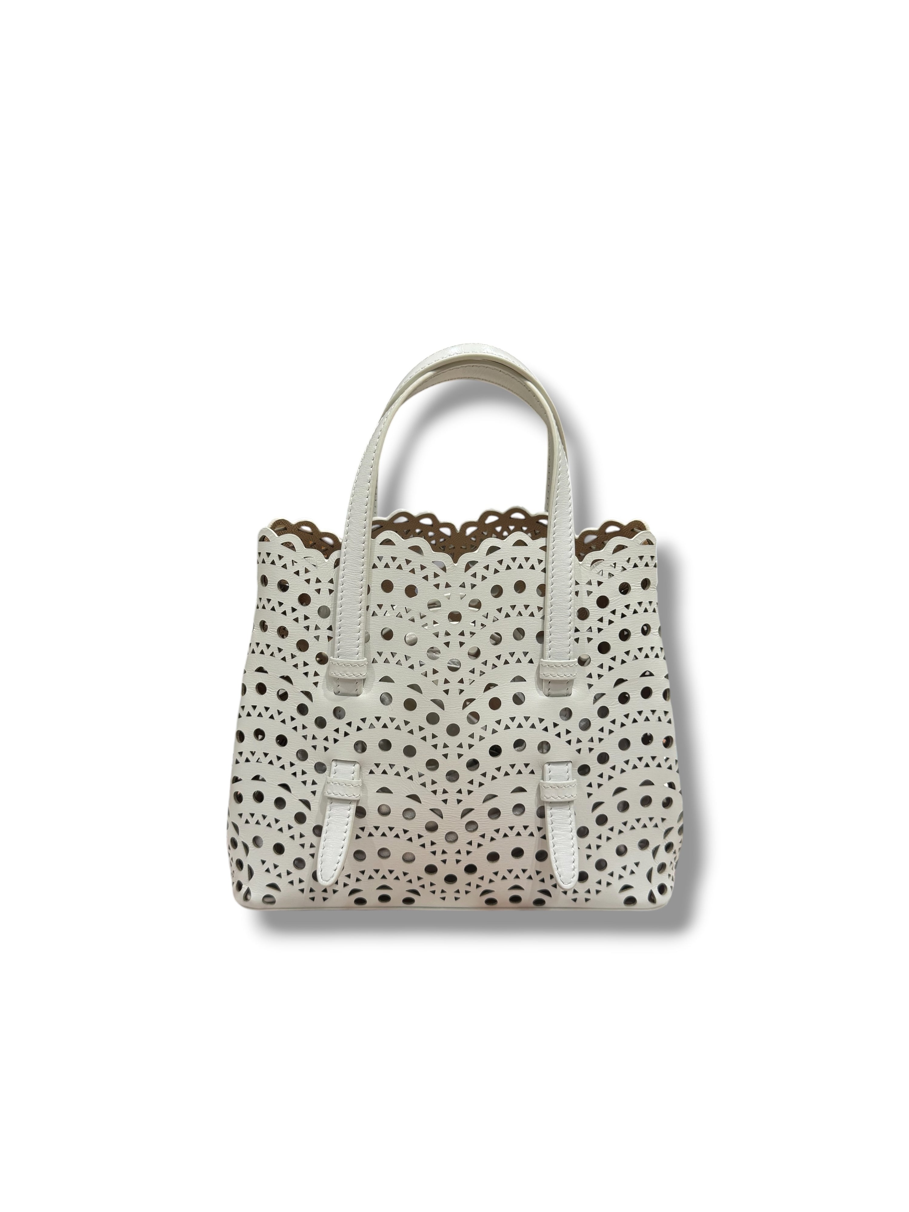Alaïa - Sac Mina 20 blanc