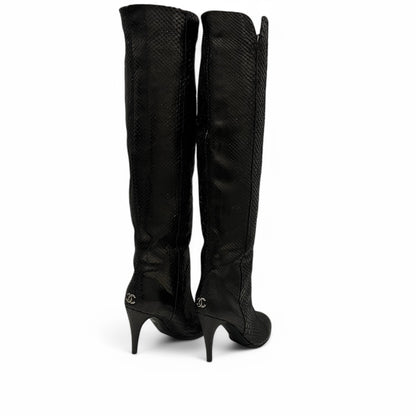 Chanel - Stiefel aus Python