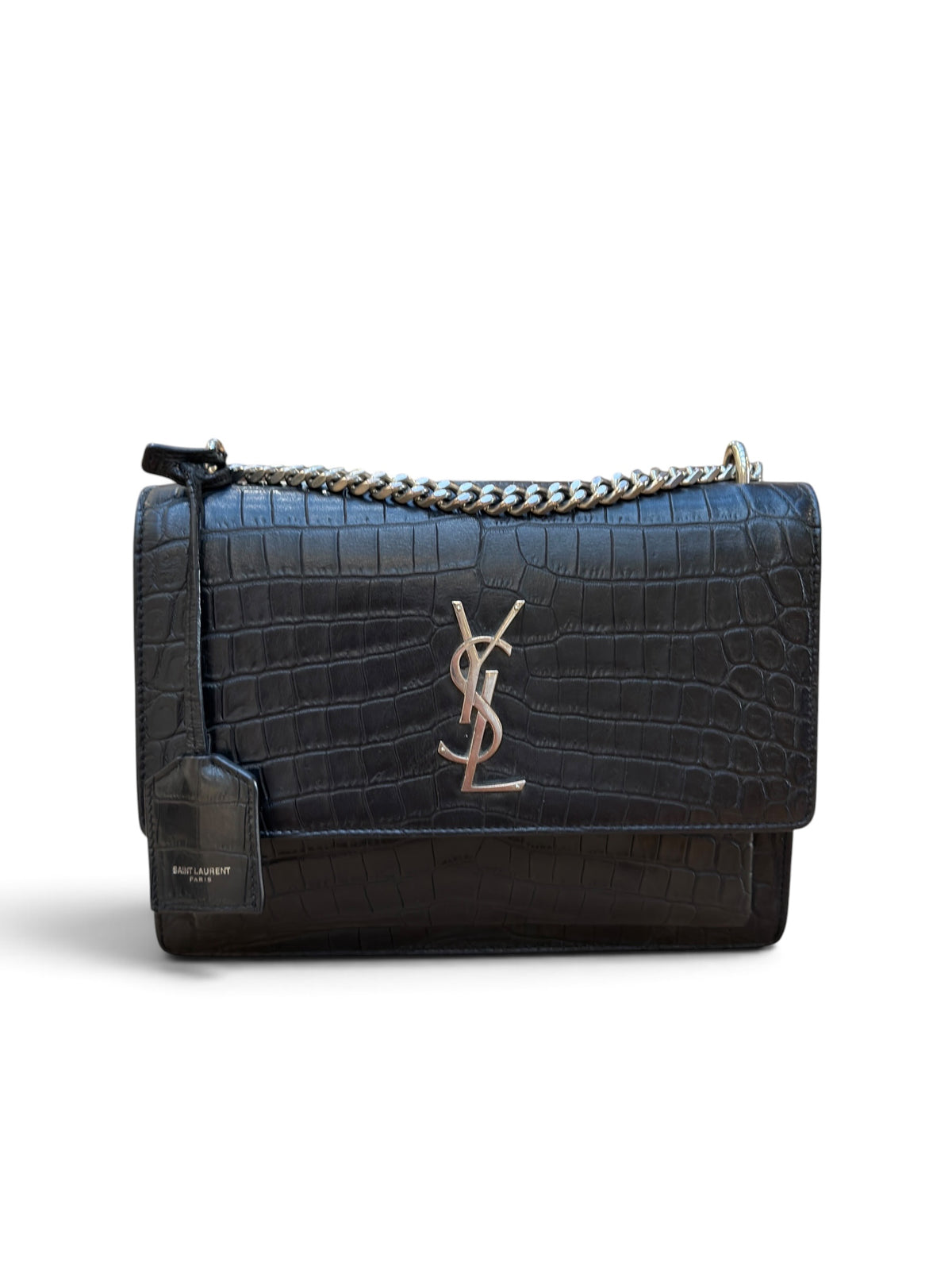 Yves Saint Laurent - Sac Sunset MM noir