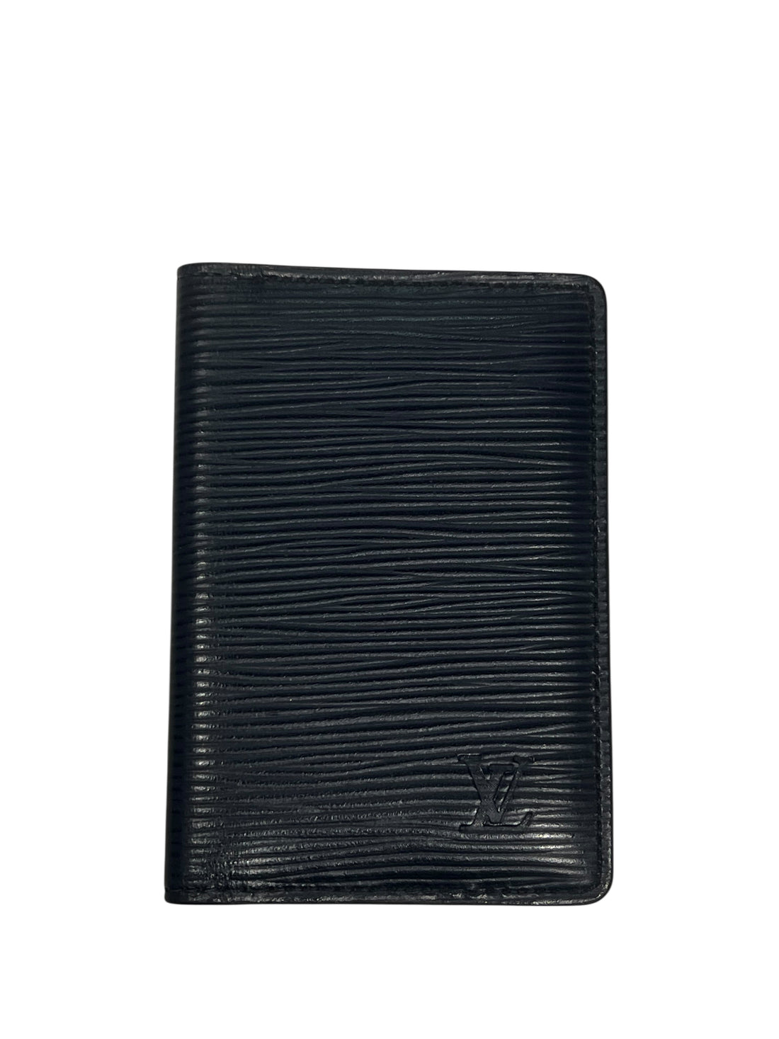 Louis Vuitton - Porte Cartes Bleu Navy Cuir éPi | Les Folies d’Eugénie