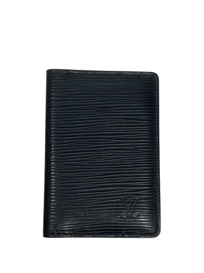 Louis Vuitton - Porte Cartes Bleu Navy Cuir éPi | Les Folies d’Eugénie