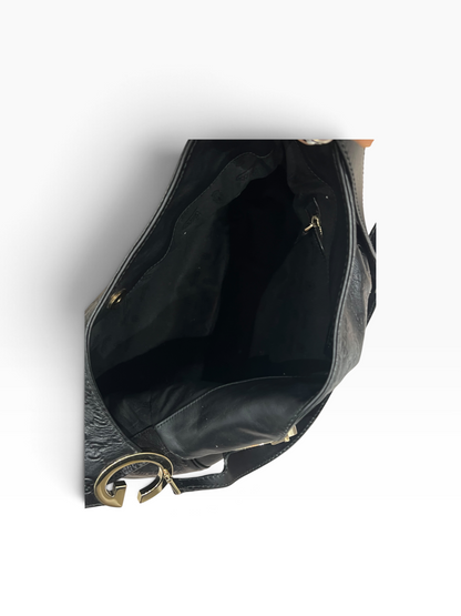 Gucci - Sac en cuir noir
