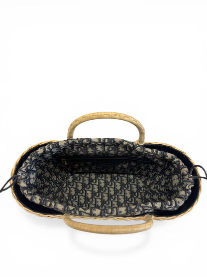 Christian Dior - Sac panier en osier Wicker