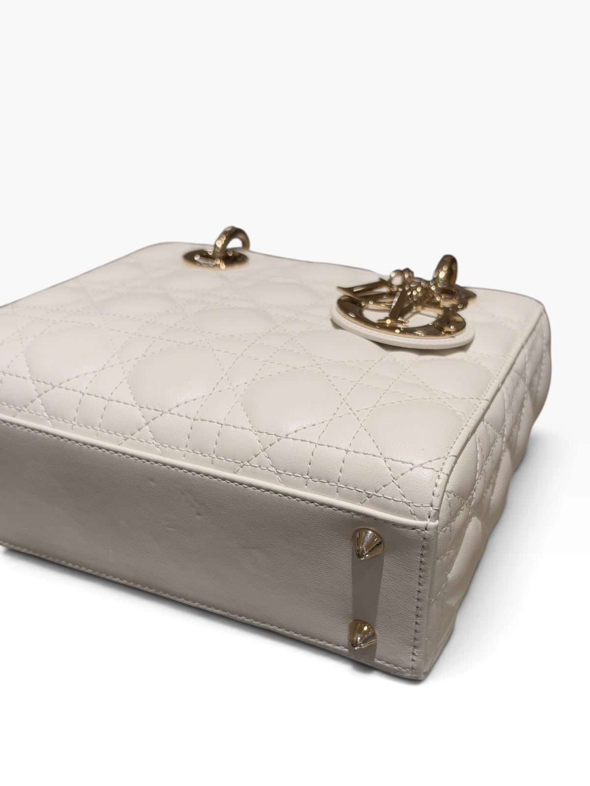 Dior - Sac Lady Dior édition ABC blanc