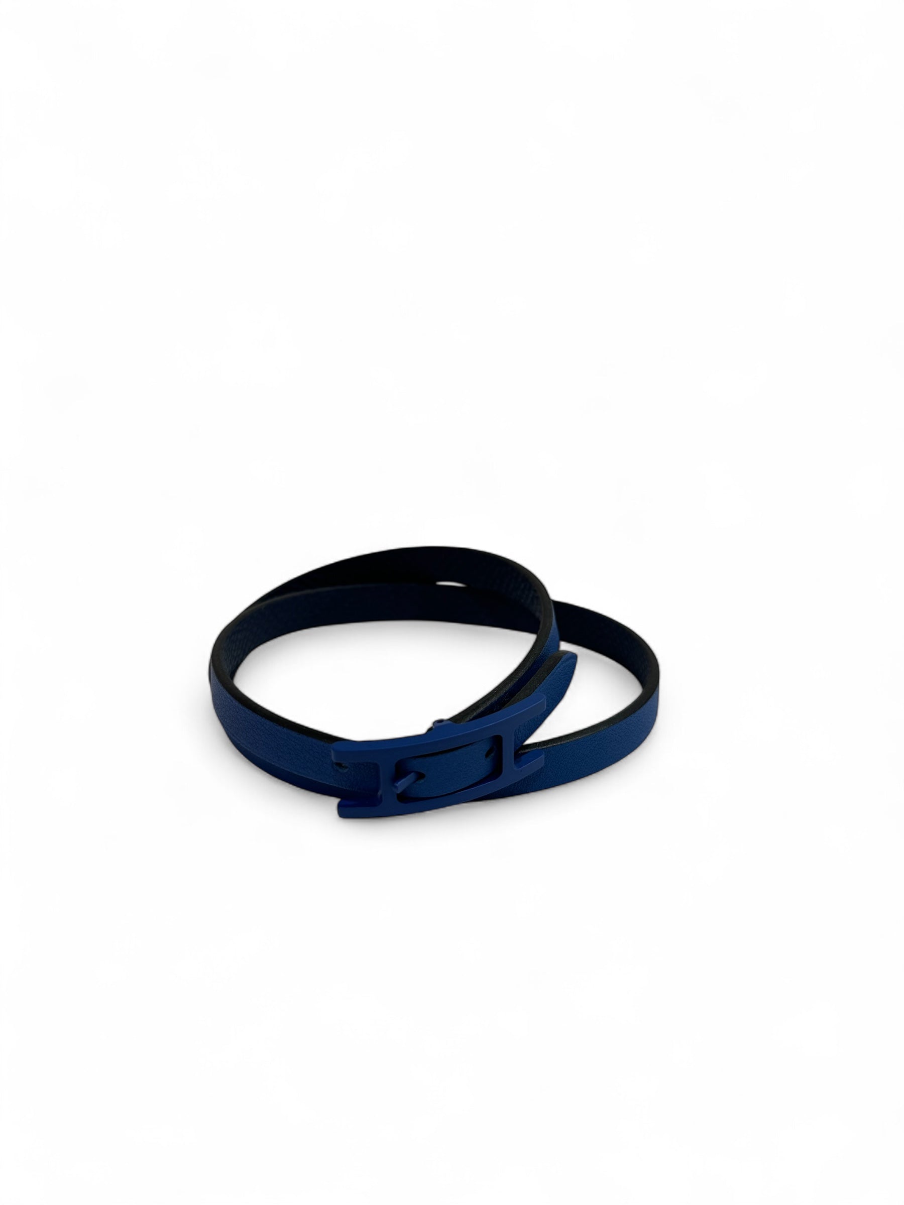Hermès - Bracelet Behapi double tour réversible