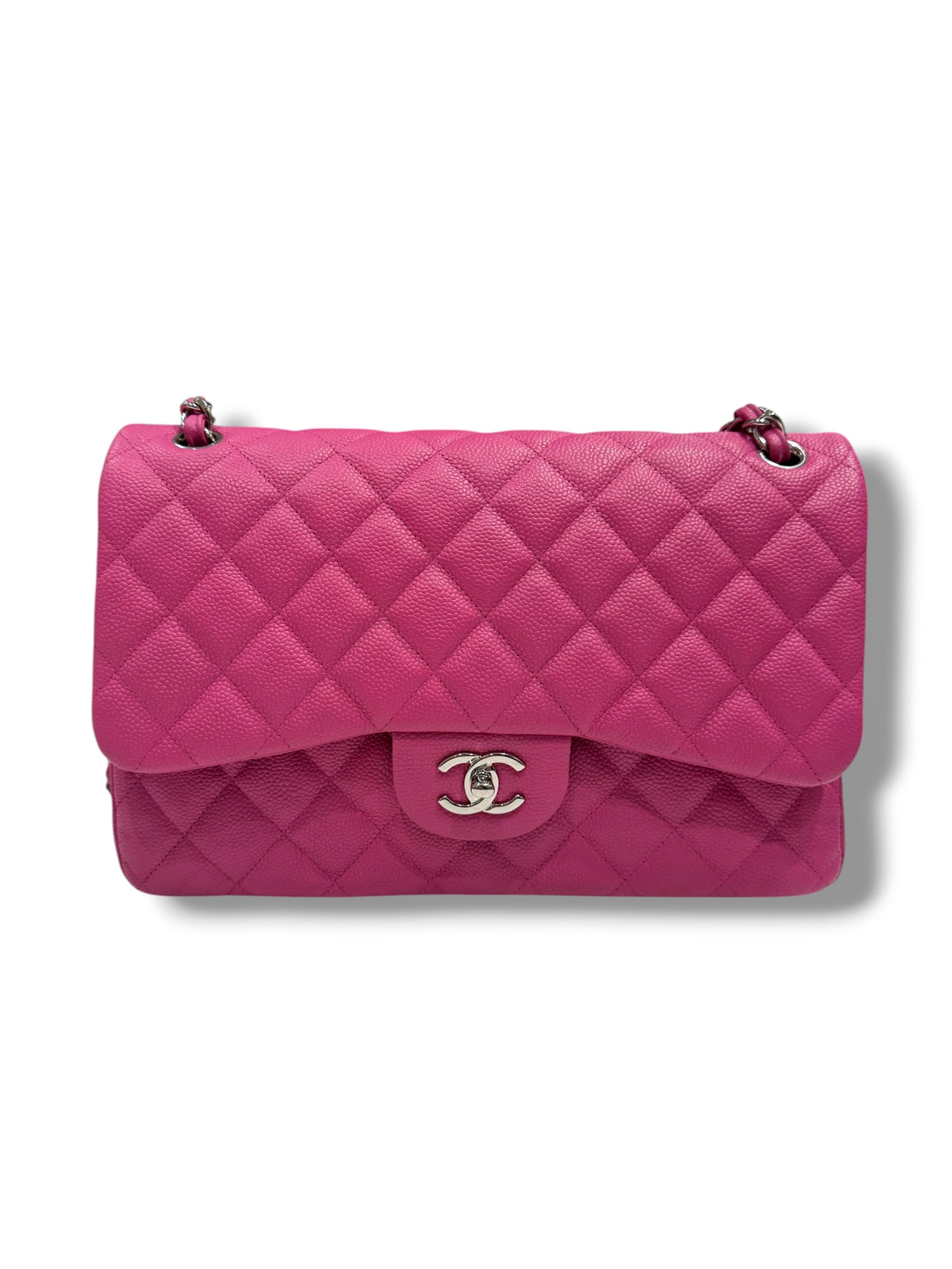 Chanel - Sac 11.12 Classique Rose Framboise