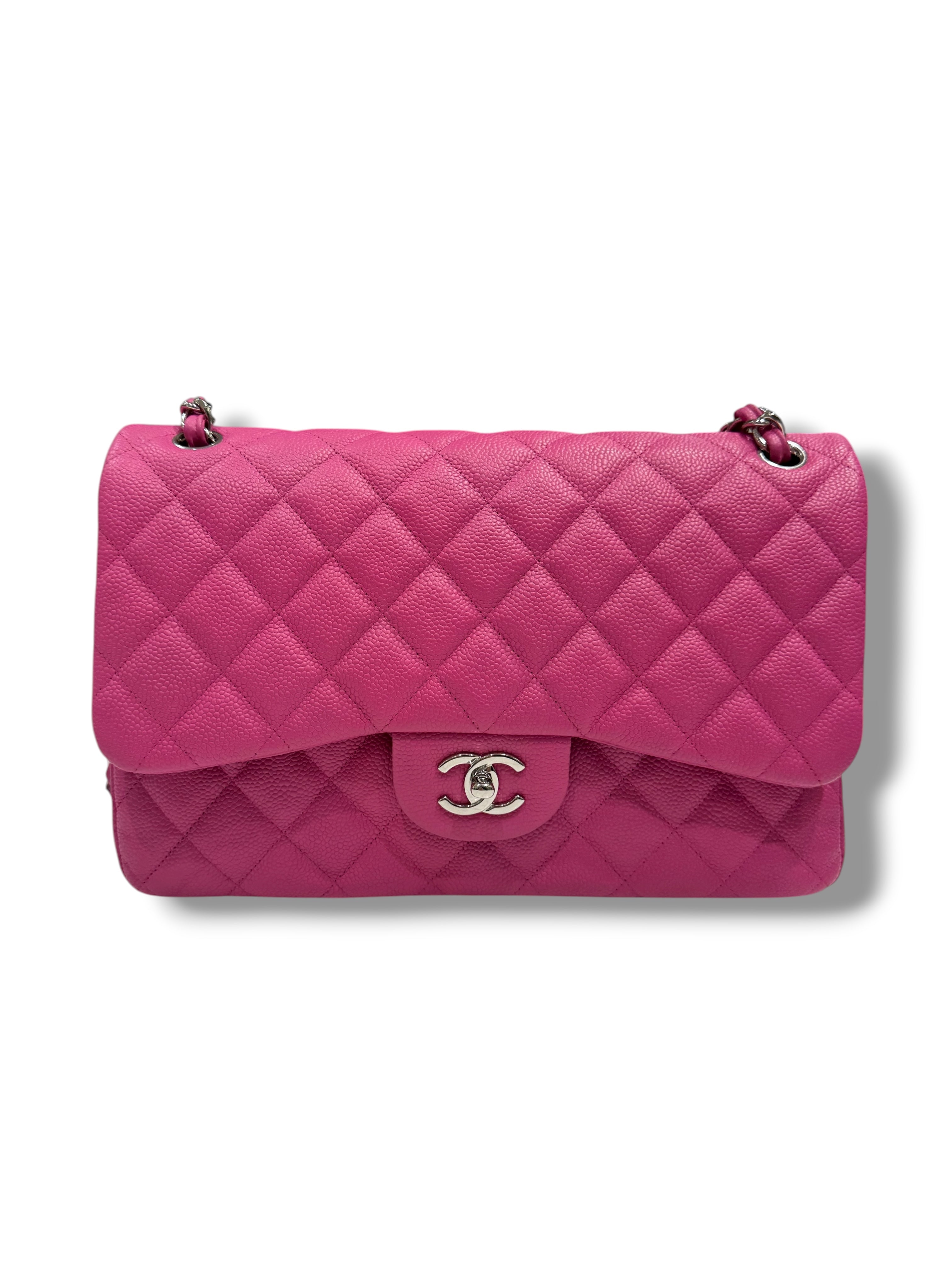 Chanel - Sac 11.12 Classique Rose Framboise