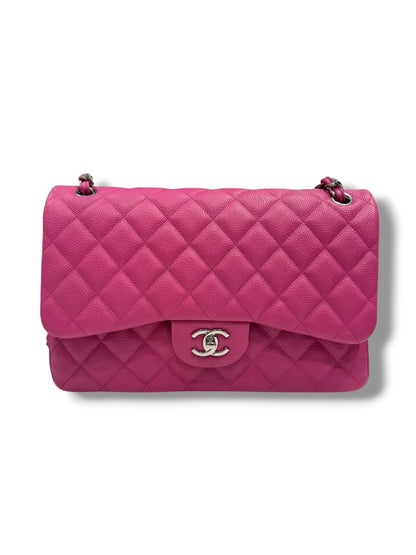 Chanel - Sac 11.12 Classique Rose Framboise