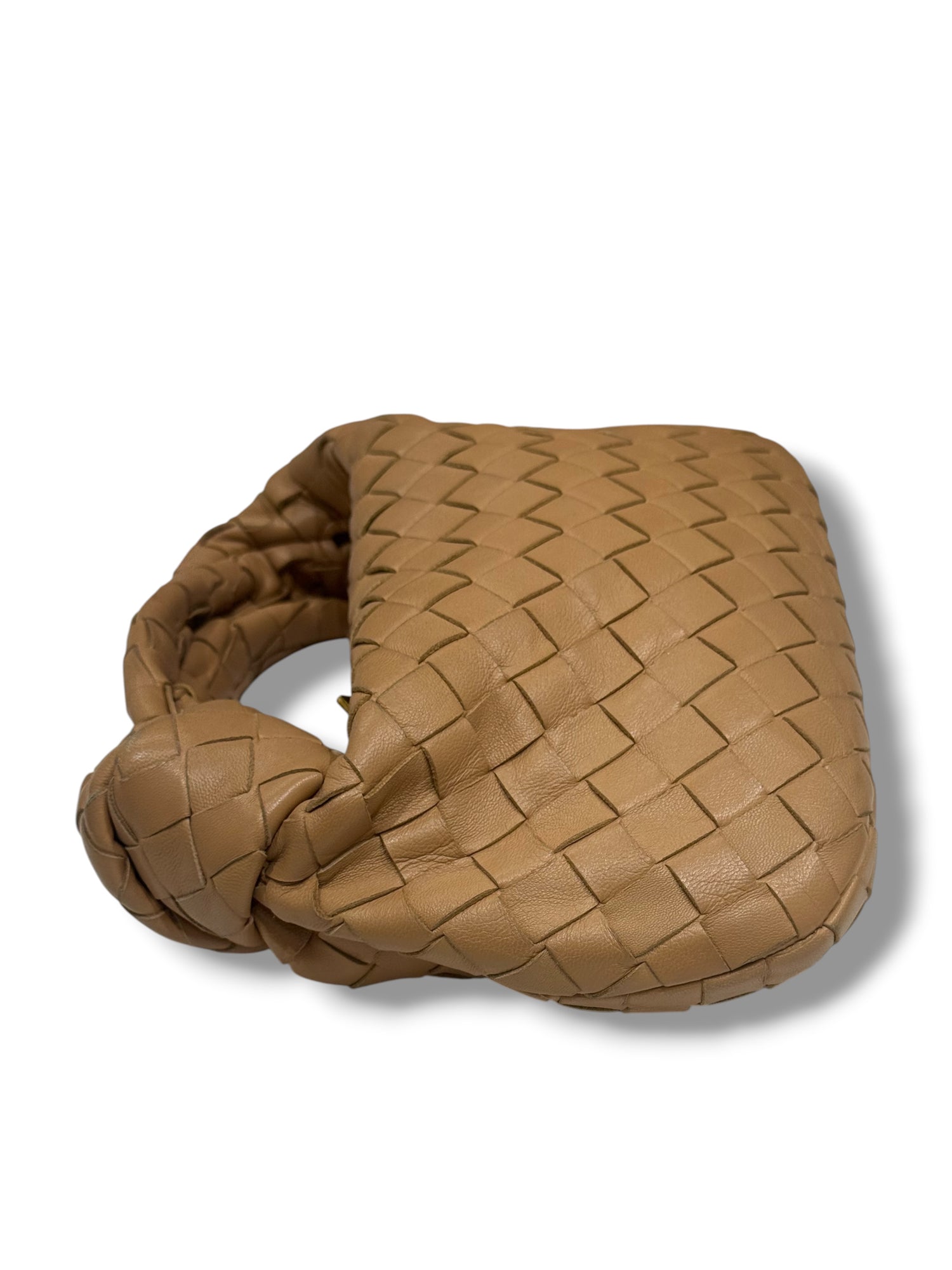 Bottega Veneta - Sac à main mini Jodie beige
