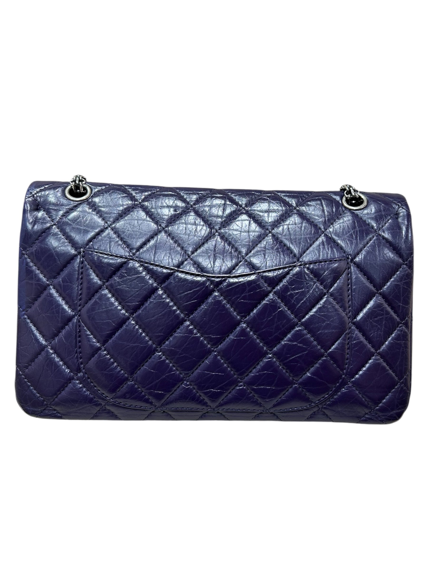 Chanel - Sac 2.55 Maxi violet