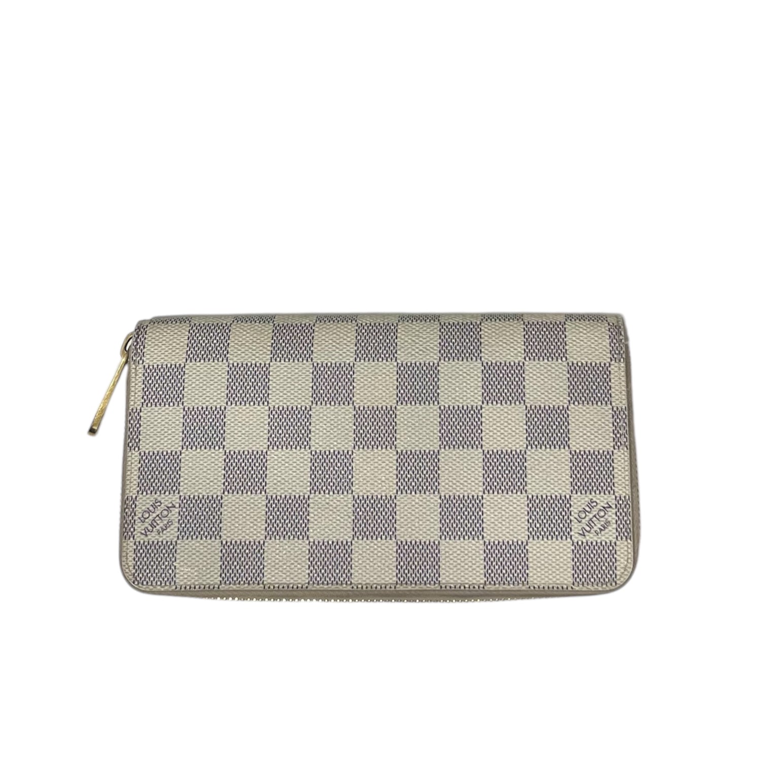 Louis Vuitton - Portefeuille zippy damier azur
