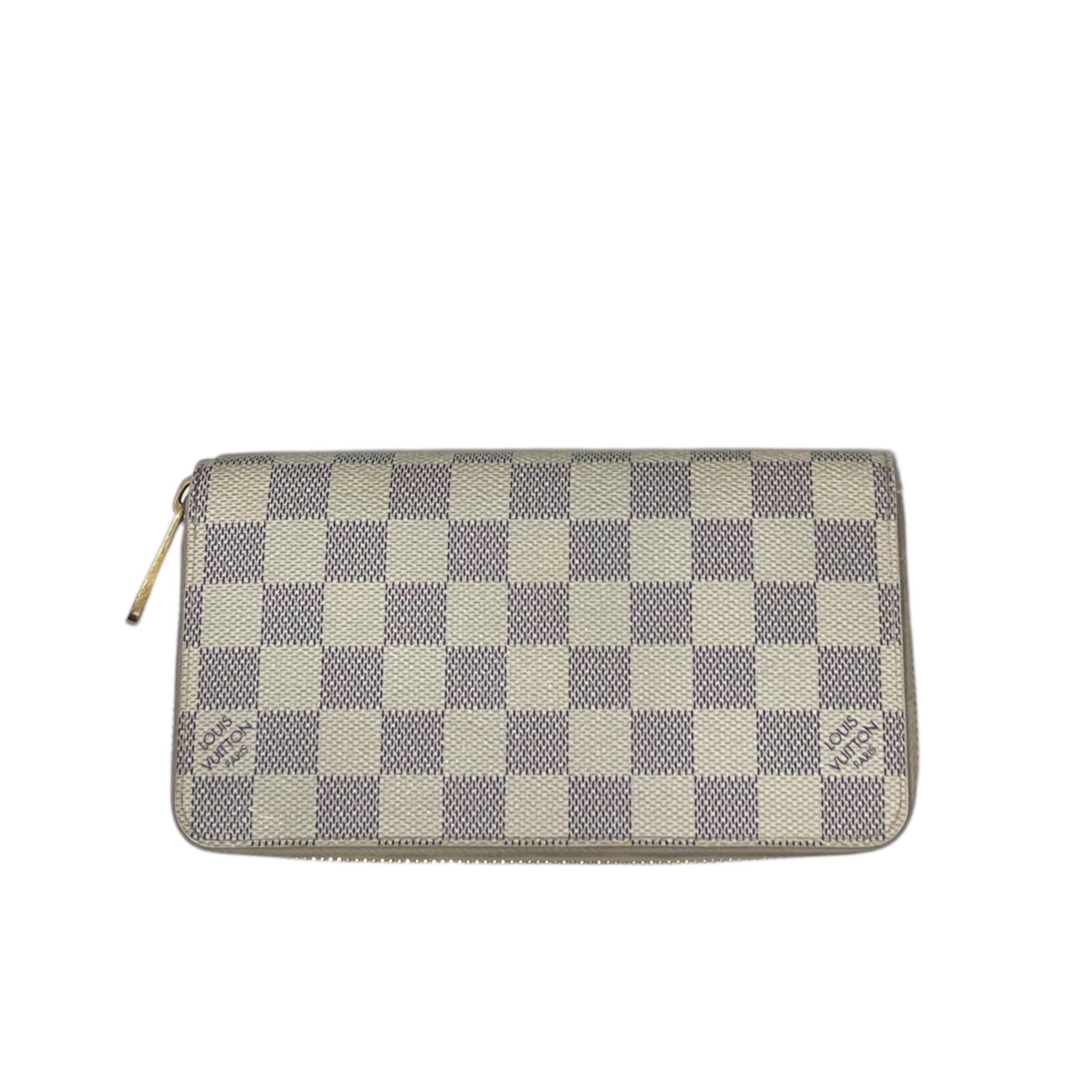 Louis Vuitton - Portefeuille zippy damier azur