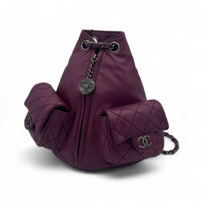 Chanel - Sac à dos violet