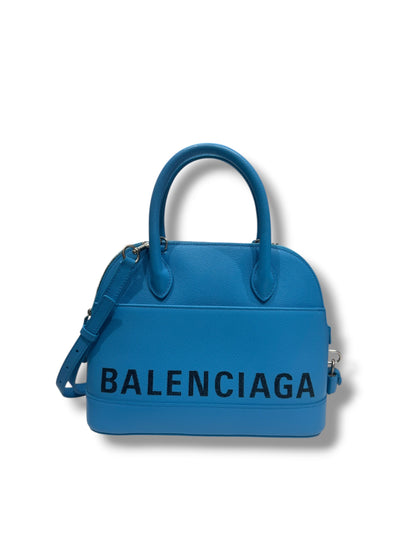 Balenciaga - Sac Ville bicolore Bleu &amp; Noir