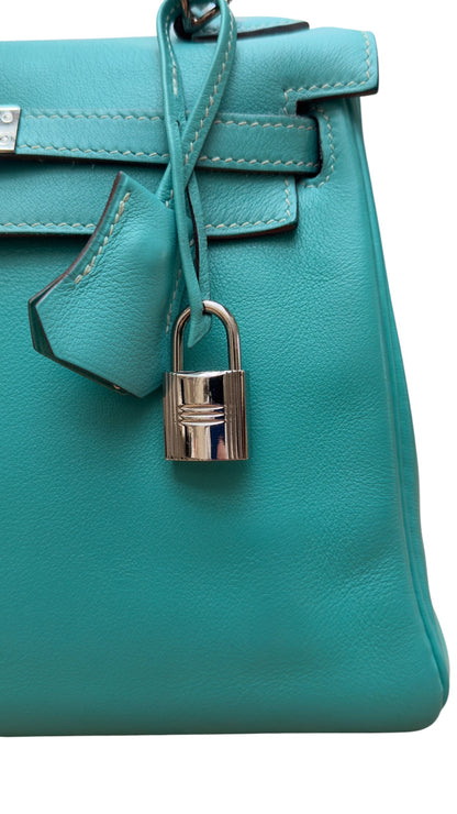 Hermès - Sac Kelly II 25 retourné veau Swift