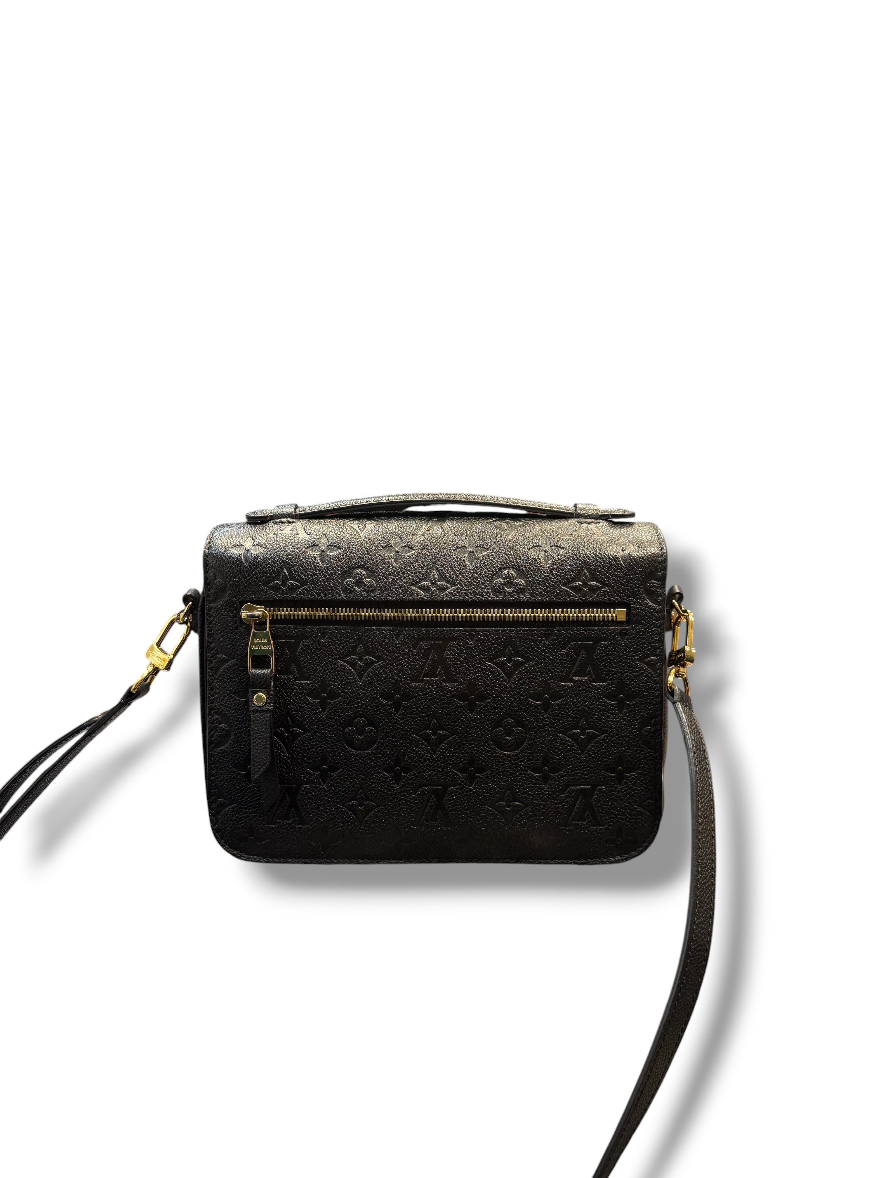 Louis Vuitton - Sac Métis empreinte noir