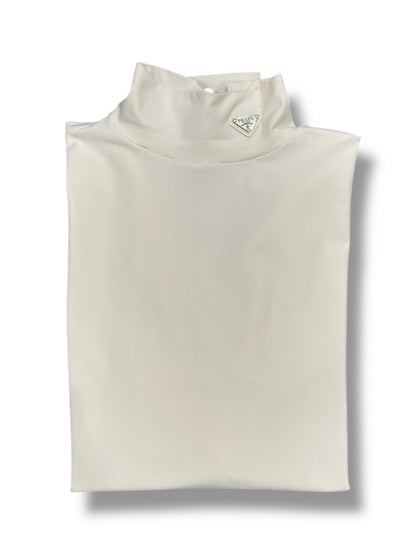 Prada Haut à Col Roulé En Jersey Stretch TM | Les Folies d’Eugénie