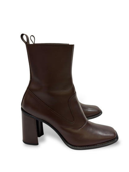 Louis Vuitton - Bottines à talons monogram