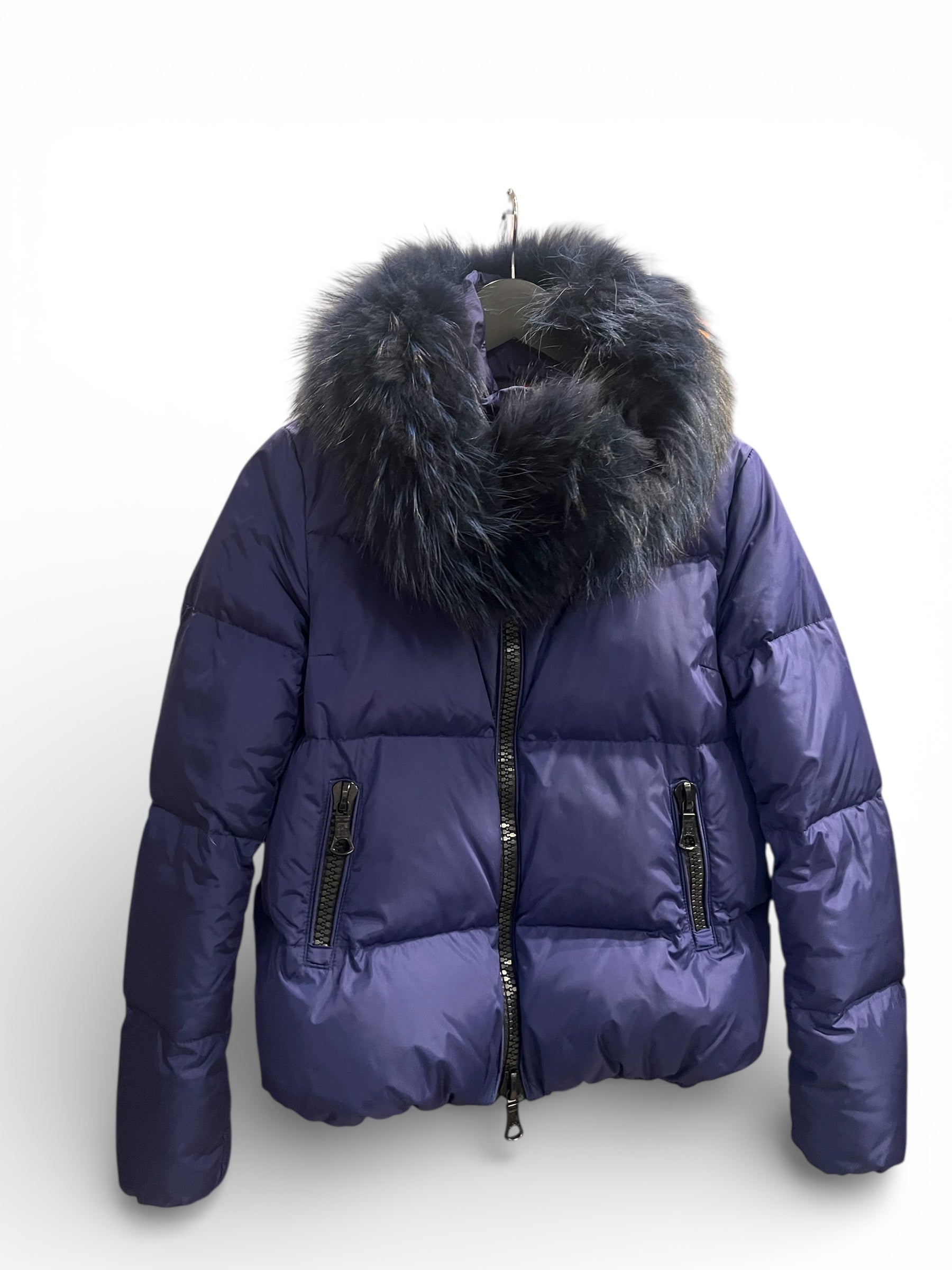 Moncler - piumino con pelliccia