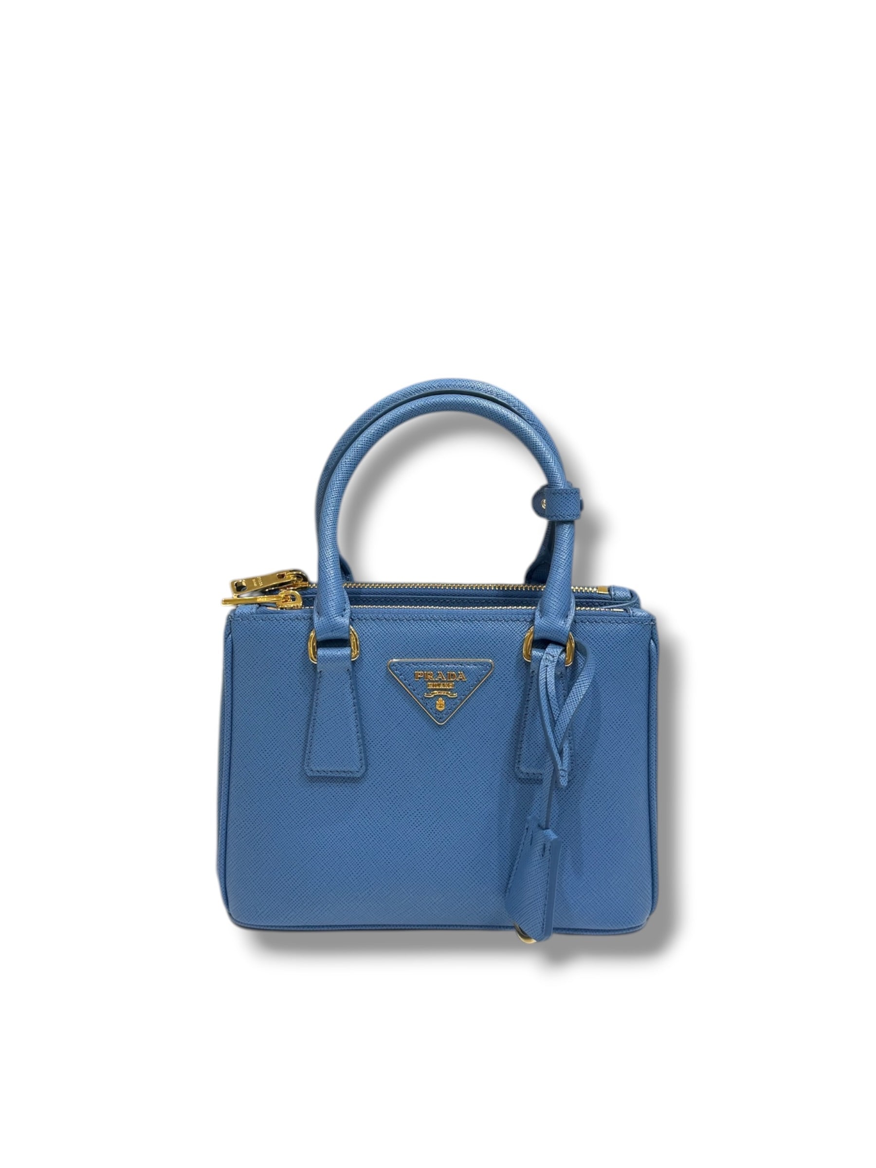Prada - Mini Galleria bag, Blue