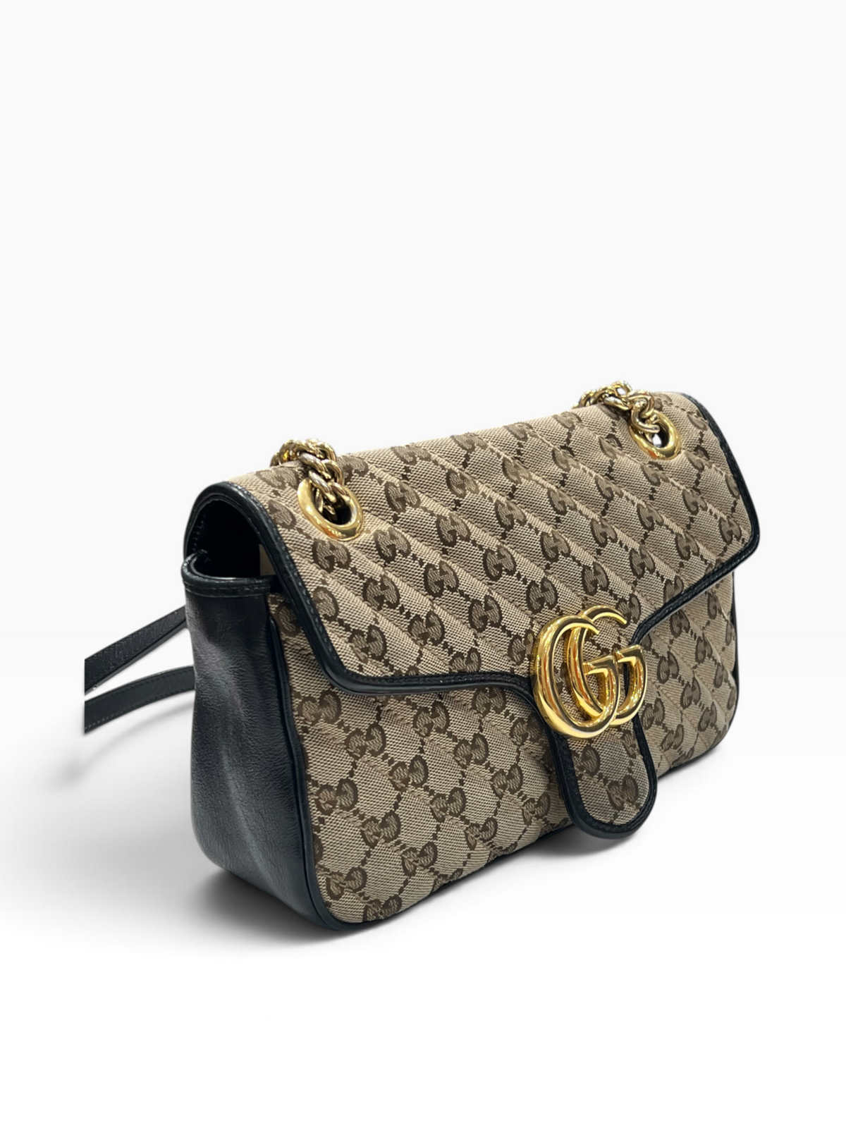 Gucci - Sac Marmont toile GG et cuir