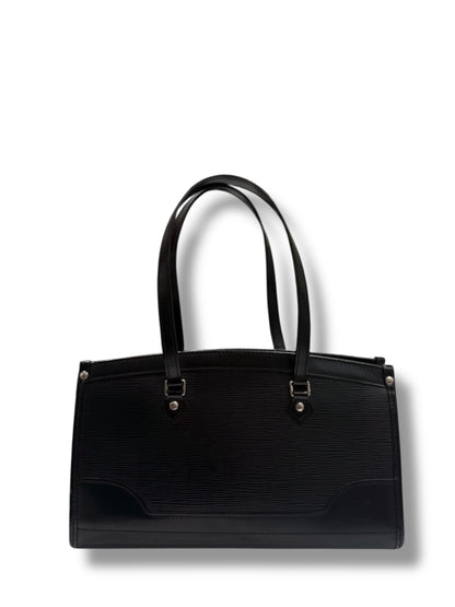 Sac Louis Vuitton Madeleine Cuir épi noir | Les Folies d’Eugénie