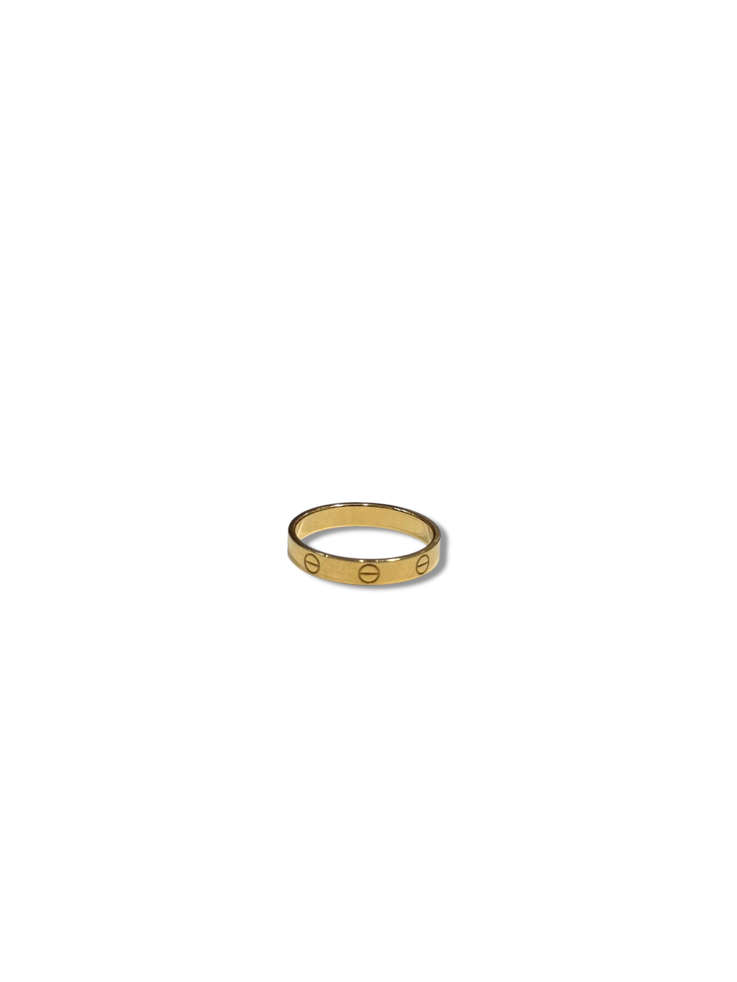 Cartier - Bague Love Petit Modèle T.59 or Jaune | Les Folies d’Eugénie