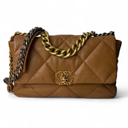 Chanel - Sac Chanel 19 Caramel