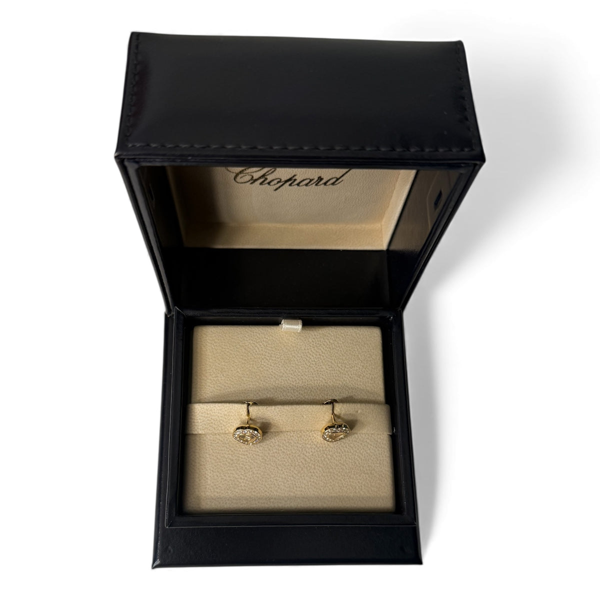 Chopard - Orecchini Happy Diamonds a forma di cuore