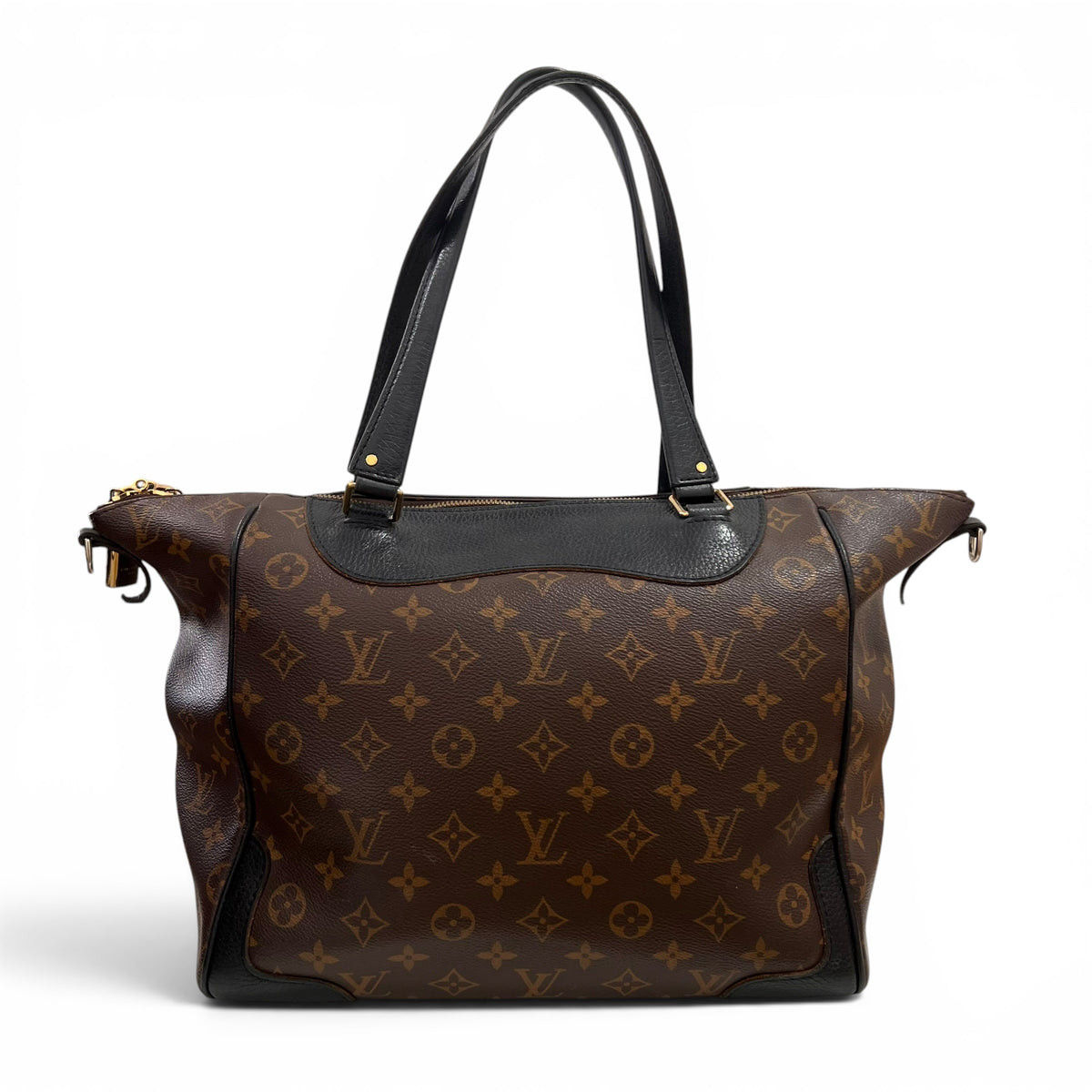 Louis Vuitton - Estrella bag in coated canvas and black leather