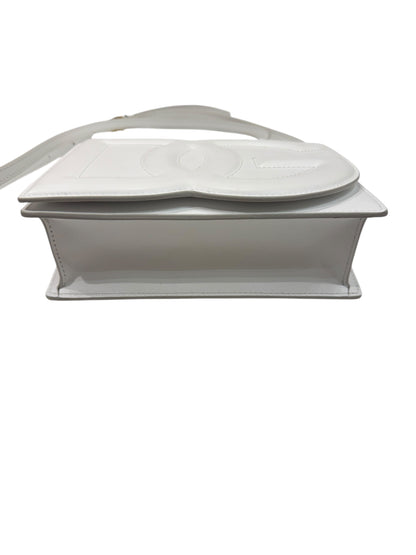 Dolce Gabbana - Sac bandoulière DG daily en cuir blanc