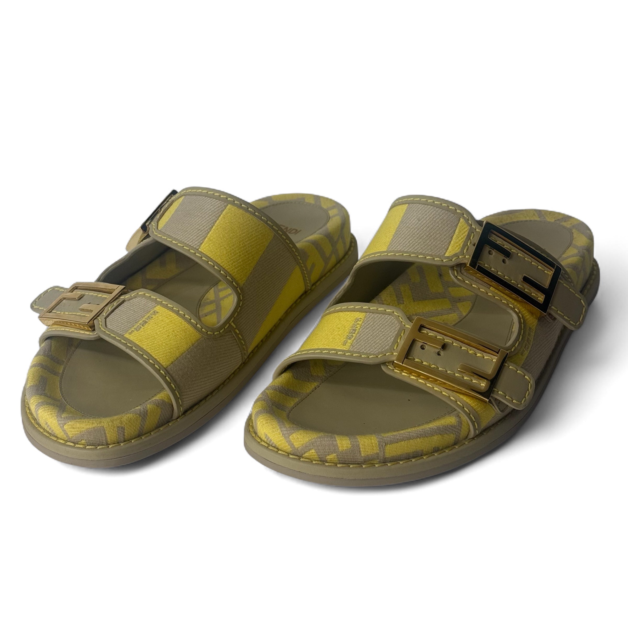 Fendi - Sandalen FF Gr. 37
