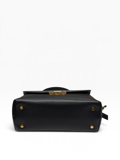 Céline / sac nano triomphe cuir noir