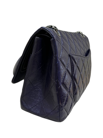 Chanel - Sac 2.55 Maxi violet