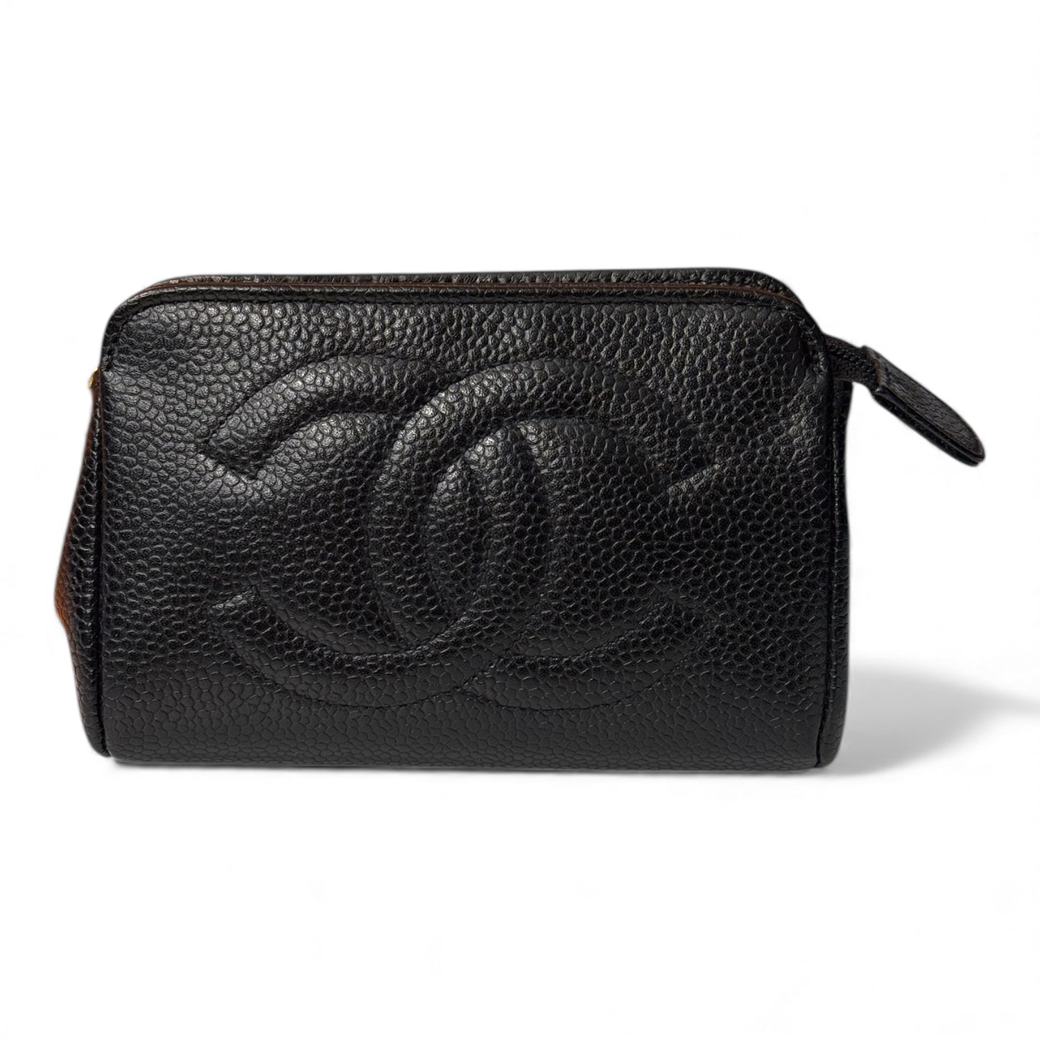 Chanel - Petite trousse en cuir caviar