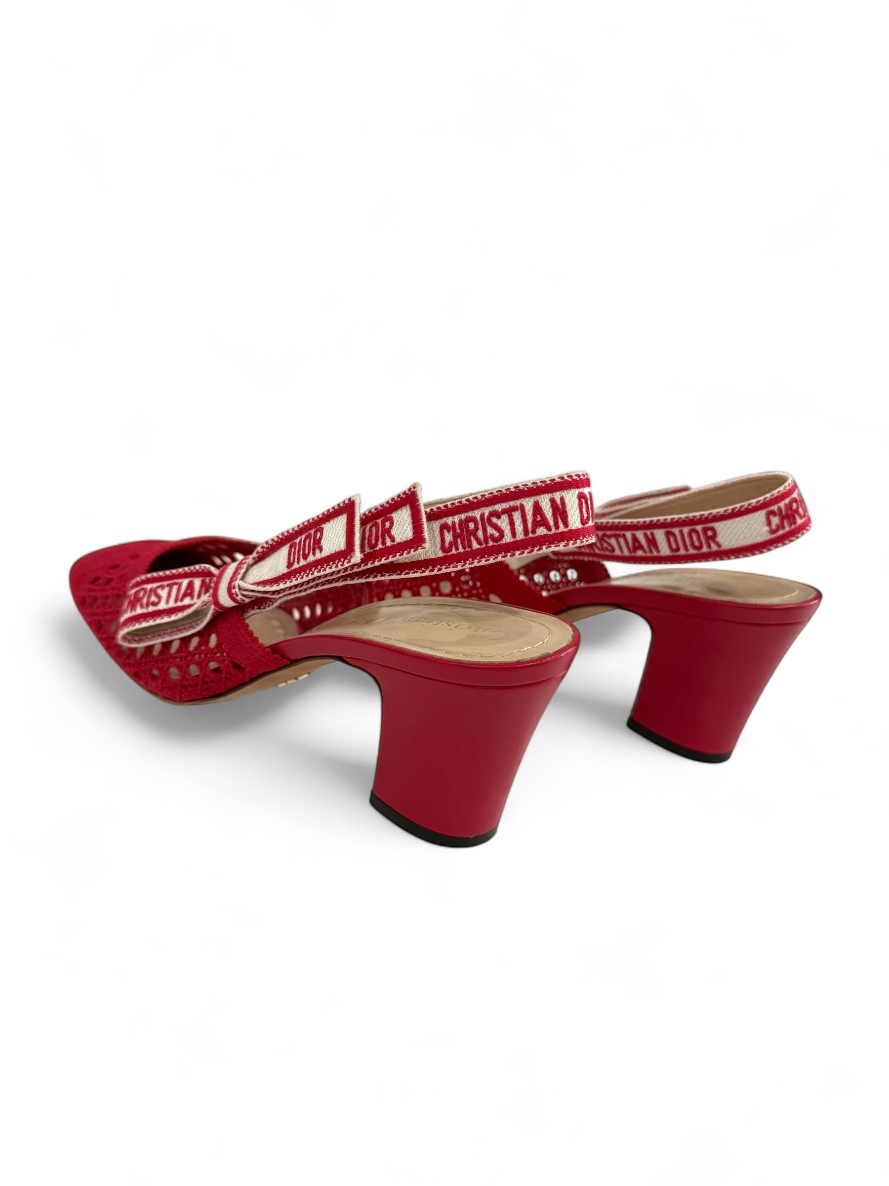 Dior - Slingback Cannage t.37 1/2