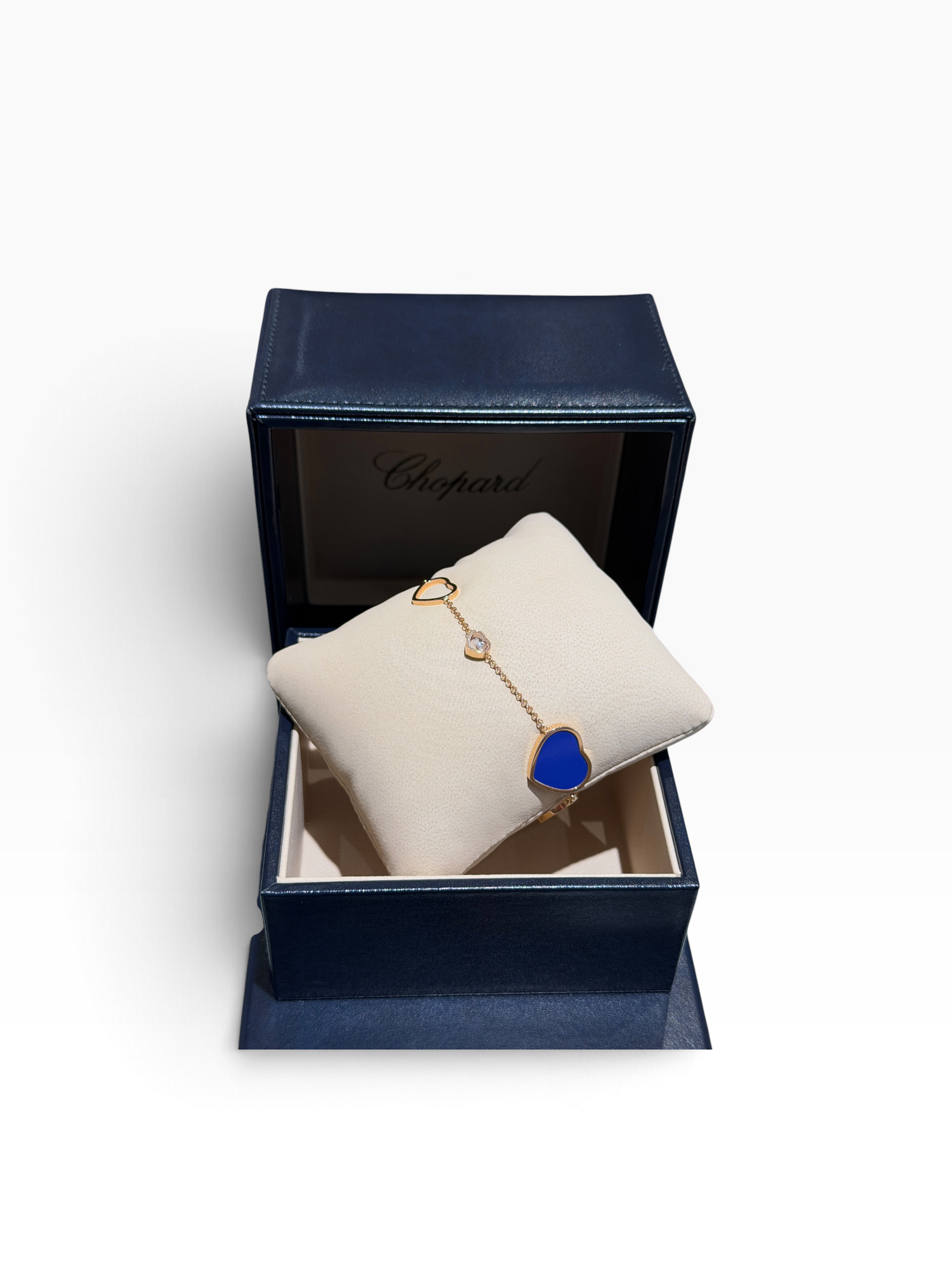 Chopard - Bracelet Happy Hearts Bleu