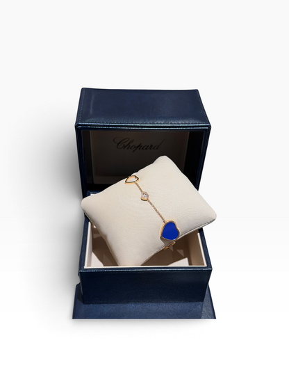 Chopard - Bracelet Happy Hearts Bleu