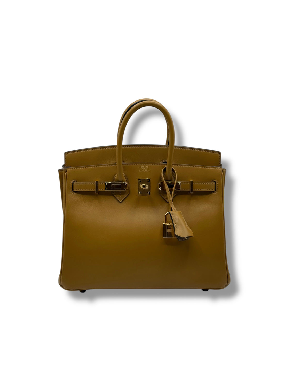 Hermès - Sac Birkin 25 Tadelakt retourné Poussière GHW