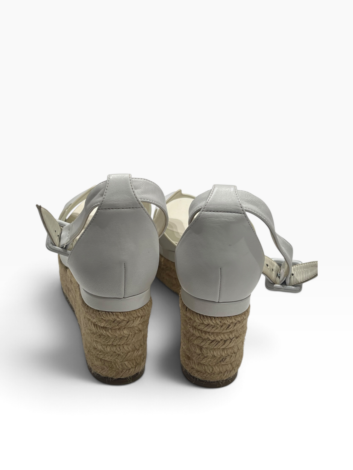 Hermès - sandales Elda cuir Blanc taille 40