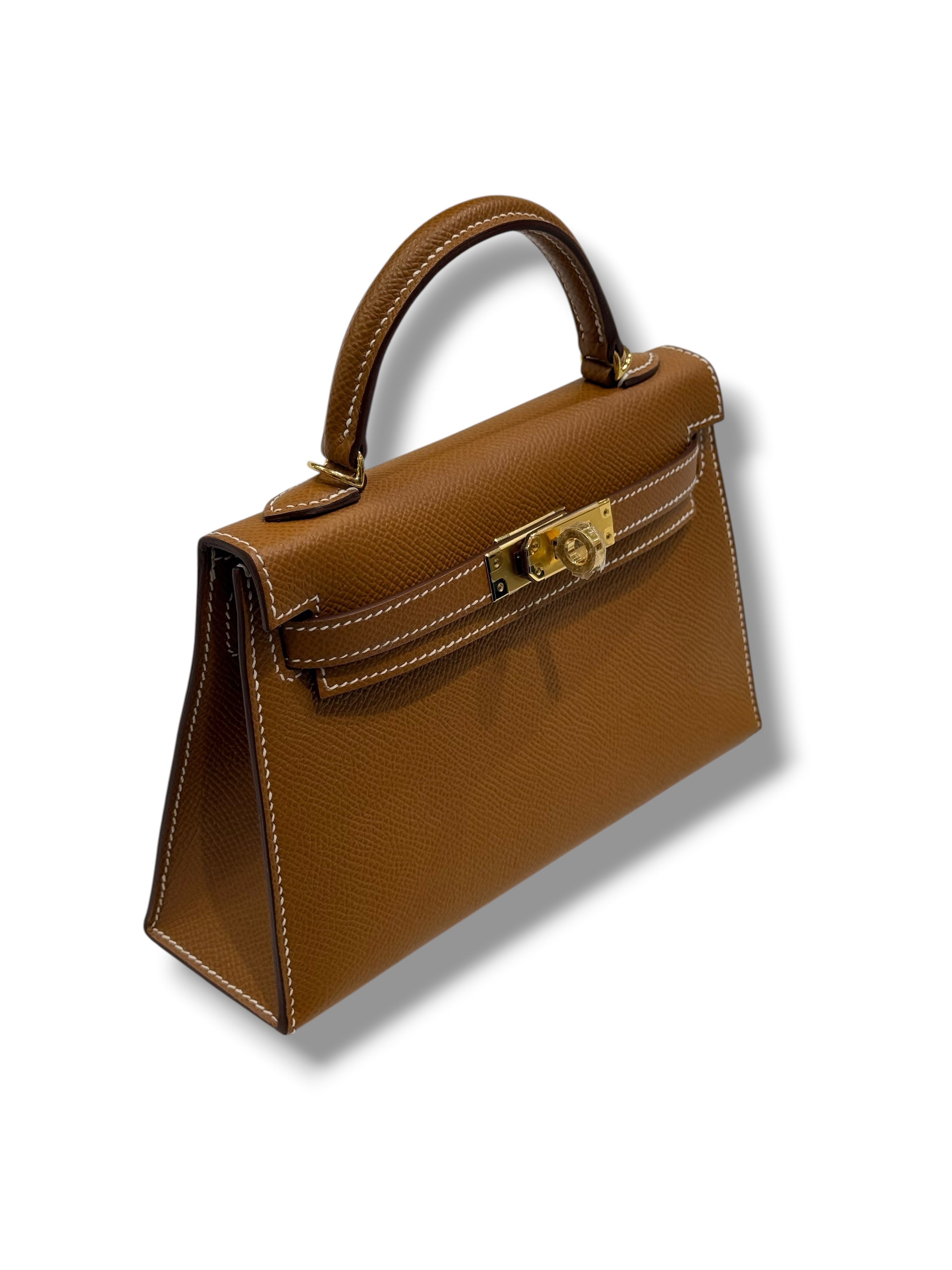 Hermès - Sac Kelly II sellier Mini Gold